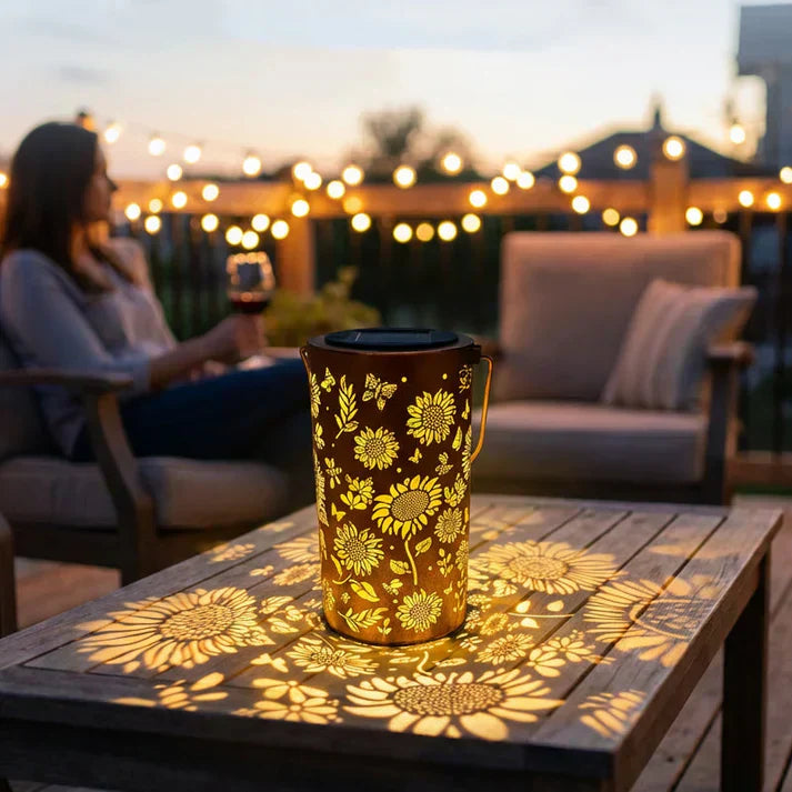 🌸Spring Sale 50% OFF🌻✨Colorful Sunflower Glow Solar Lantern — Fade-Resistant, Auto-On at Dusk, Waterproof for Patio & Garden Charm ✨🎨 Add vibrant, worry-free ambiance anywhere — no wiring needed.