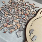 🎁Christmas Sale 49% OFF🎅135-Piece Morandi-Colored Cat Shaped Wooden Jigsaw Puzzle