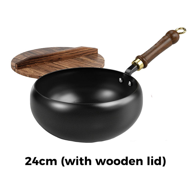⏳Time-limited Special 50% Off⌛Uncoated Thick Iron Pot
