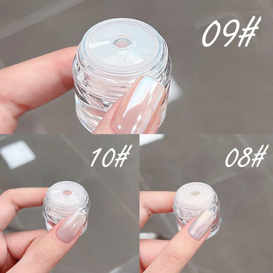 2024 Nya uppdateringar🌈Krom spegeleffekt nagelpuder