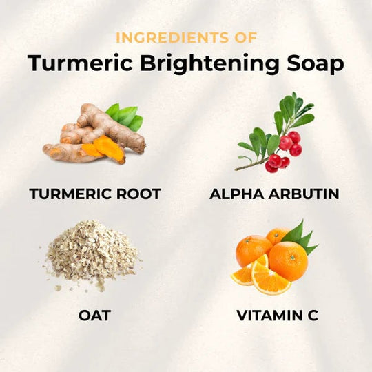 🔥Last Day 49% OFF🏆Turmeric & Kojic Acid Brightening Soap