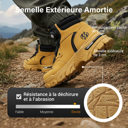 🔥 -51 % | 🥾 Chaussures de Travail Homme – Imperméables, Antidérapantes & Robustes