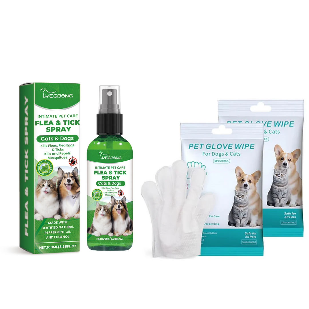 🔥Limited Time Promotion 50% OFF🐶🐱Natural Flea & Tick Spray for Dogs and Cats🐾 Keep Your Beloved Pet Free From Pests