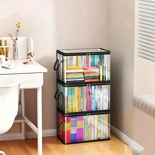 🔥Buy 2 Get 1 Free📦Portable Large Heavy-Duty Thick Plastic Clear Storage Box with Hinged Lid | Home, Travel & Camping