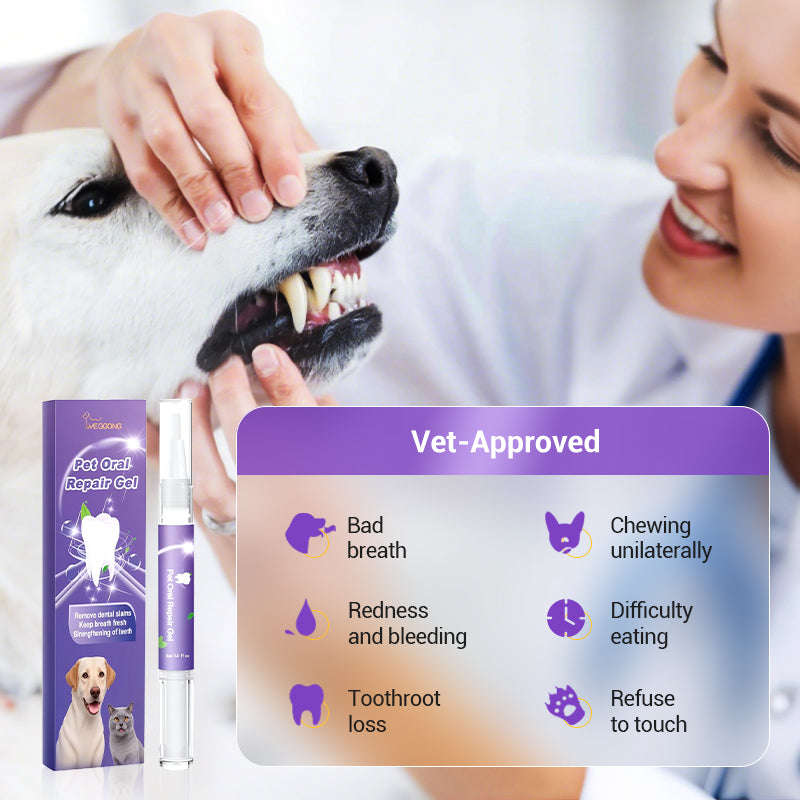 Pet Oral Repair Gel Toothbrush 🐱🐶