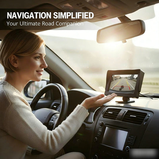 One Screen Shades, Dual Views Unfold. 🚗✨ Your Car's HD Entertainment Display. 🎬📱