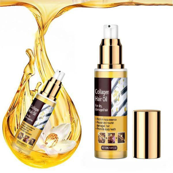 🔥50% di sconto🔥Olio essenziale per capelli riparatore al collagene