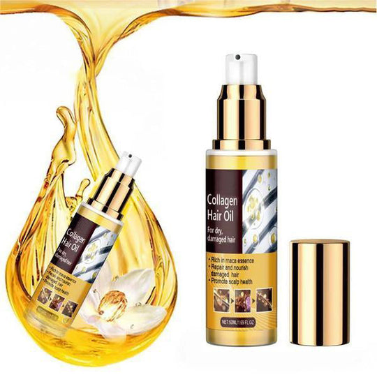 🔥50% di sconto🔥Olio essenziale per capelli riparatore al collagene