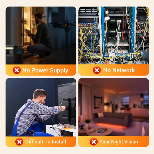 🔥Vuoden 2025 kuuma alennusmyynti 50% POIS🔥Mini Smart HD Night Vision -valvontakamera