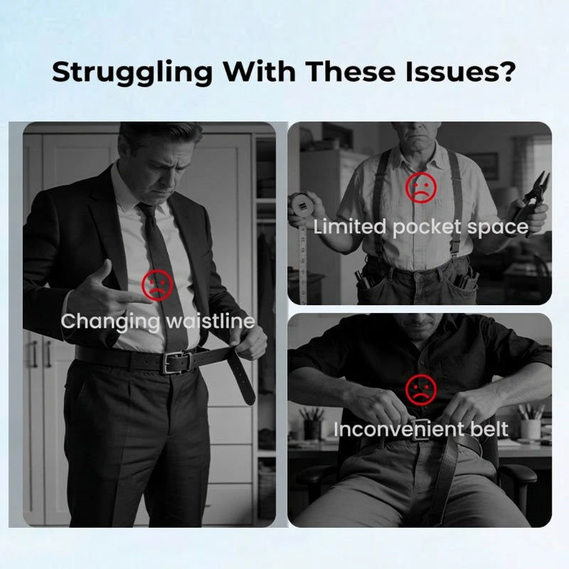 👖Last Day Special Price👍✨ No-Buckle Elastic Belt for Men & Women – Adjustable, Stretchable & Invisible Fit