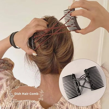 (Buy 2 Get 1 Free) New Ponytail Insert Comb Hairpin