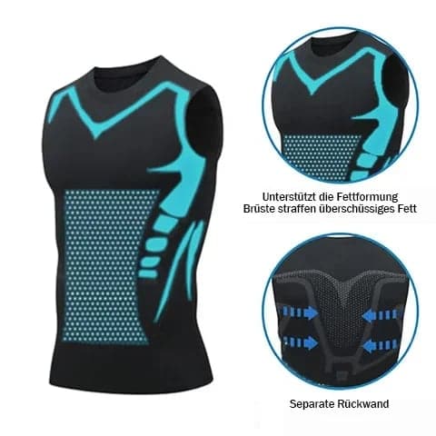 🔥While Supplies Last 40% OFF!🎉  Ionic Shaping Vest – Compression & Cooling – Body Contouring & Sleeveless – Invisible Under Clothes 🕶️