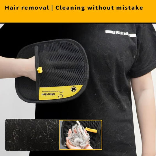 🔥2026 Hot Sale 50% OFF✨⚡ 50K+ SOLD! 🎁Reusable Electrostatic Pet Hair Removal Glove - Works on Clothes, Couch, Car & All Fabric Surfaces