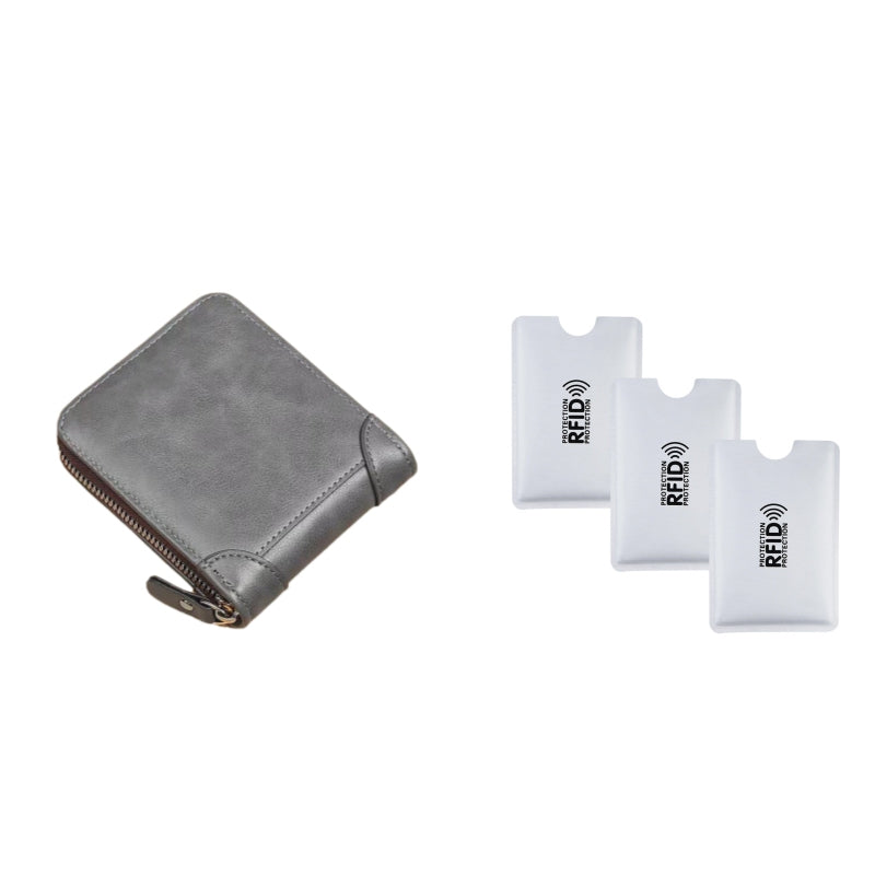 💳Multifunctional Card Holder with RFID Slot for Multiple Purposes