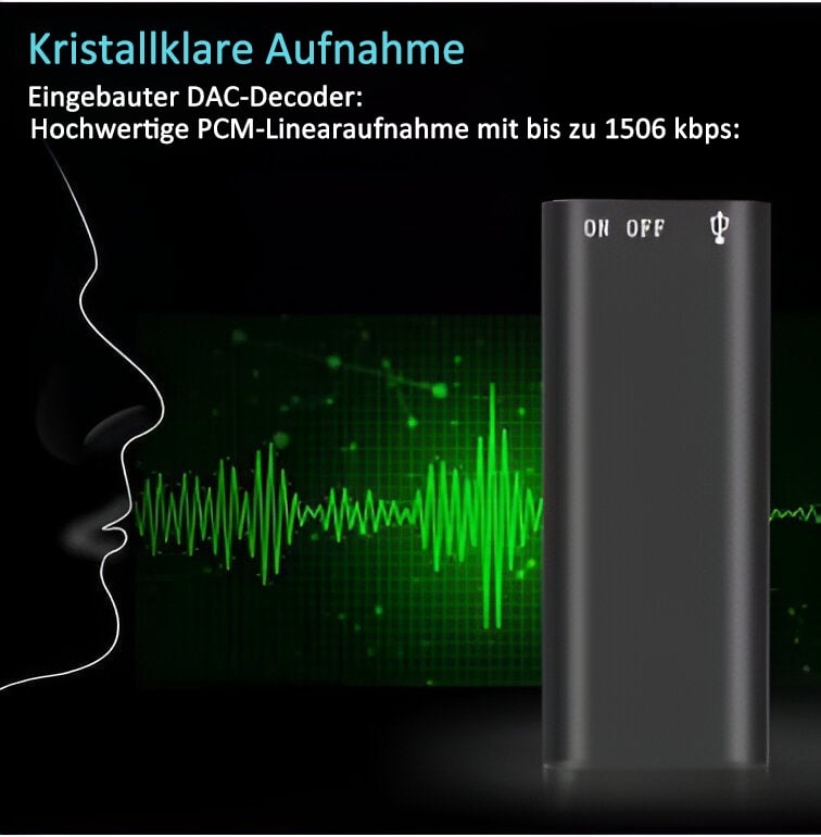 🎙️ 60% OFF NOW ! 🔥 Mini Voice Recorder – Smart Sound Capture, Compact & Easy to Use, Long Battery Life 🔋