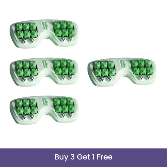 ⏰Het rea💜Bärbar dubbel fotmassagerulle💜