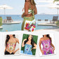 🔥New Arrival- 49% OFF💝Women's Exotic Spaghetti Strap Printed Top & Loose Pants 2-Piece Set