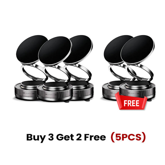 🔥Acquista di più, risparmia di più🔄Supporto magnetico per telefono con vuoto regolabile a 360°📱🚗