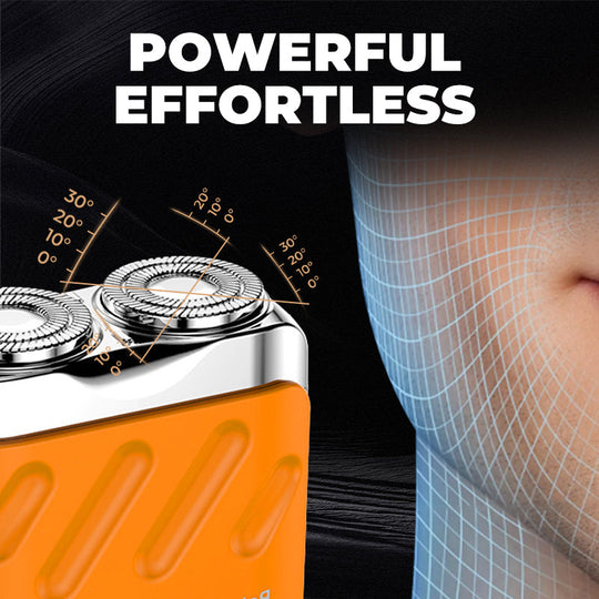 🔥2025 New Design 50% Off🔥Mini Electric Rotary Dual Ring Pocket Shaver