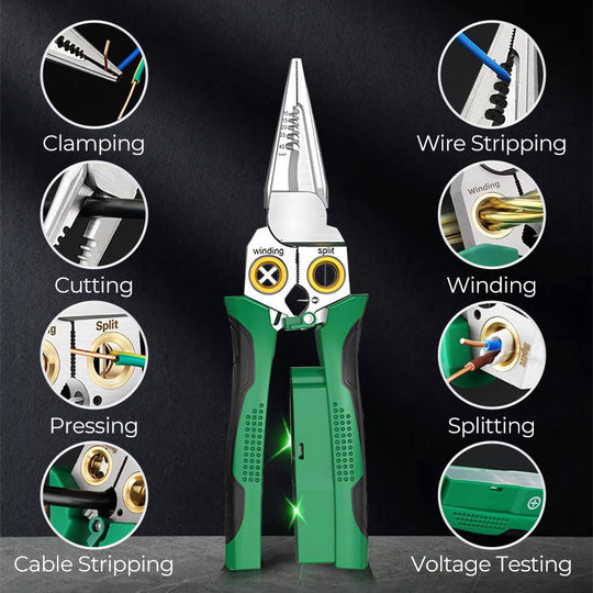 🔥SIDSTE DAG TILBUD - 50% RABAT🔥8-i-1 multifunktionel afisoleringssaks med elektrisk test