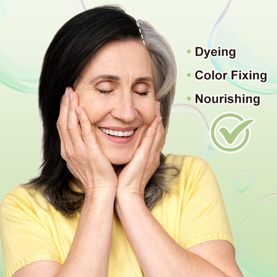 🌈😍Krema Boyaxa Porê ya Bi Ekstrakta Nebatan Bê Zirar | 8 Hefteyan Berdewam Dike Bêyî Ronahîkirinê | Ji bo Serê Hesas Guncav e