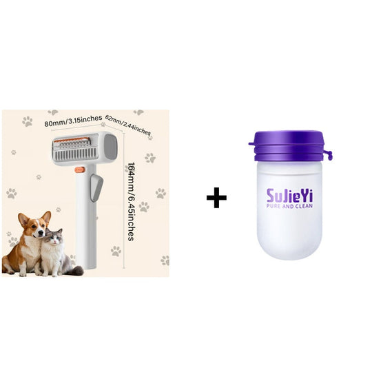 🔥2026 SALE - 2-IN-1 Pet Self-Detangling & Grooming Comb