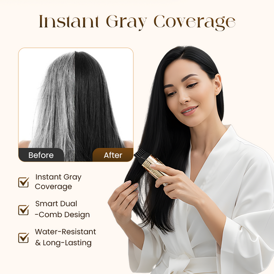 2-in-1 Convenient Hair Dye Comb For Gray Hair