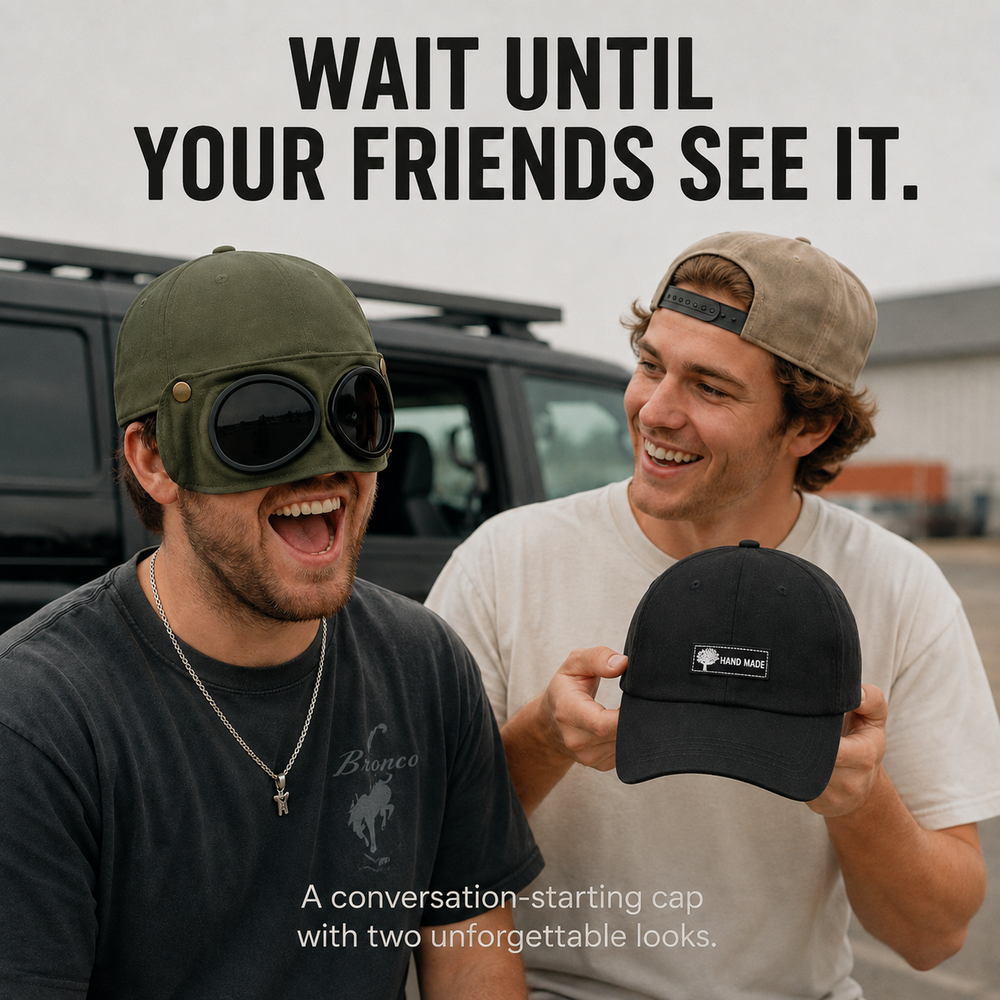 📢📢50% OFF !! 🕶️SunShield Pilot Hat🧢