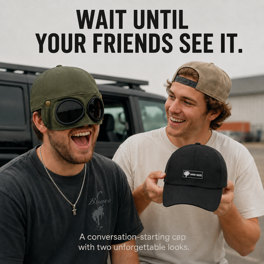 📢📢50% OFF !! 🕶️SunShield Pilot Hat🧢