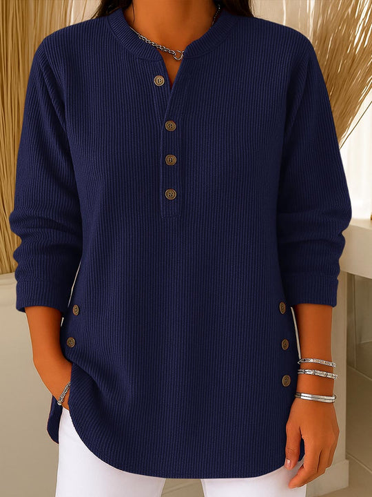 Bestseller🏆👚 Solid Crew Neck Knit Pullover – Timeless Comfort & Effortless Style for Every Occasion