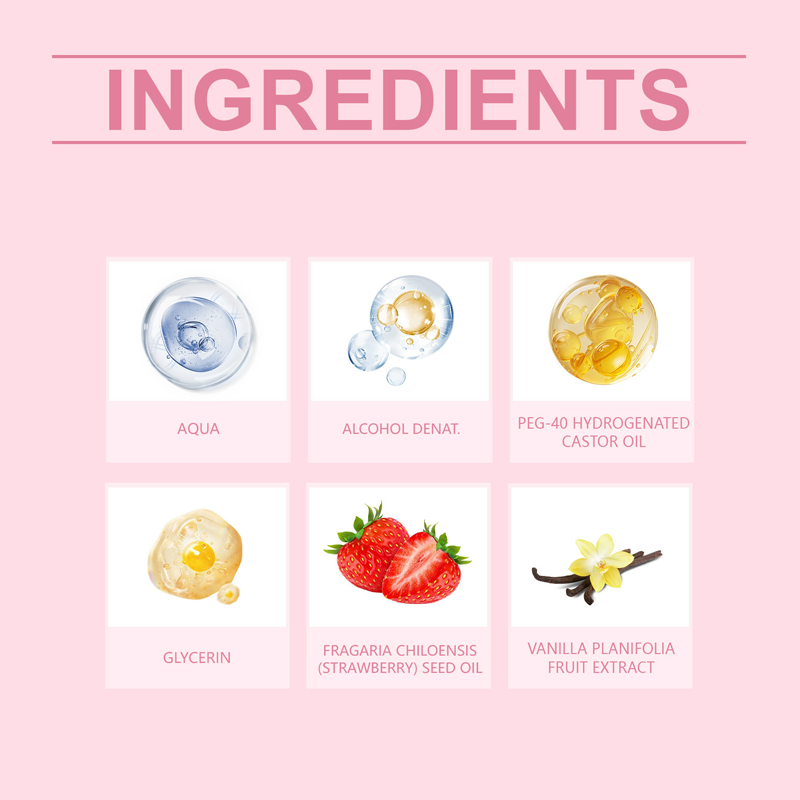 Strawberry Sugar Sweet And Vital Parfym Varaktig Doft Datum Pendling Multi Scene Portable Parfym