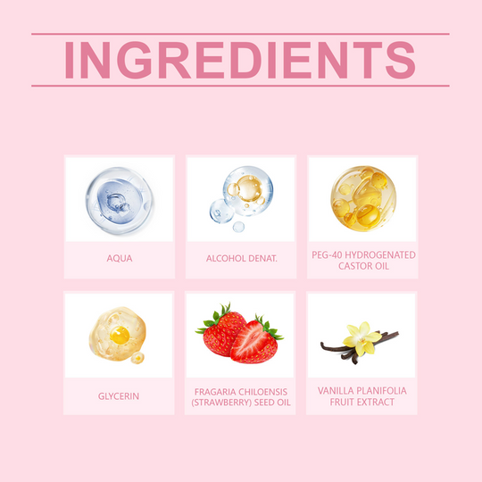 Strawberry Sugar Sweet And Vital Parfym Varaktig Doft Datum Pendling Multi Scene Portable Parfym