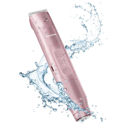 💜50% Off💜Bikini Trimmer for Women, Electric Shaver and Razor Rechargess Trimming eable 2-in-1, IPX7 Waterproof