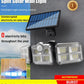 🎁Hot Sale 49% OFF🔥Solar Outdoor Lights 138LED Security Lights, 3 Heads Dimmable SpotLights with 3 Modes, IP65 Waterproof