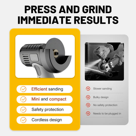 ⏳Time-limited Special🧰12V Mini Angle Grinder with Cutting Disc