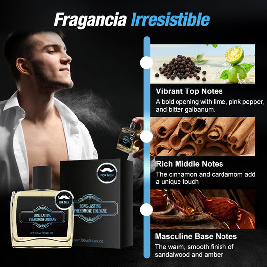 ⚡【Alpha Elixir】Long-Lasting Pheromone Cologne for Men ⚡ | Scientifically-Backed Attraction Boost | 24H Extended Fragrance Technology