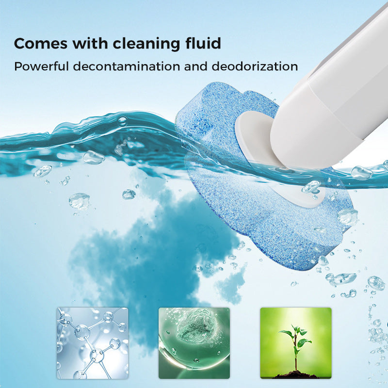 🚽 Disposable Toilet Cleaning System⚡– Hygienic One-Click Cleaning, No Residue Left, Easy to Use & Disposable 🧼