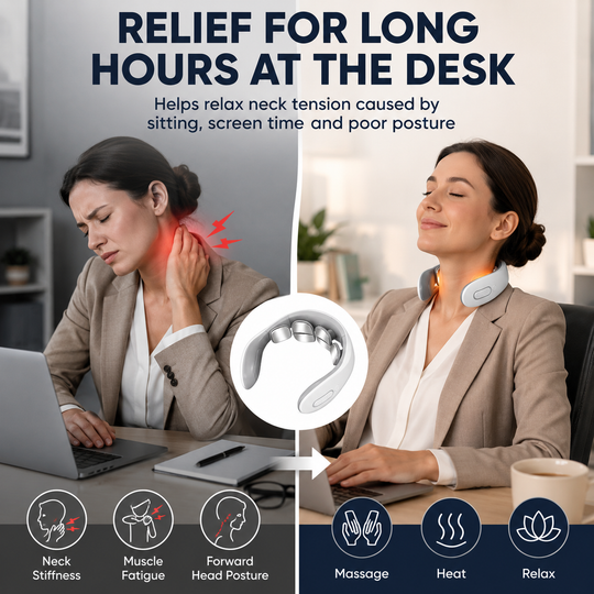 ⏳Time-Limited Special⏰Heated 4D Neck Massager / Portable 4D Neck Relaxer