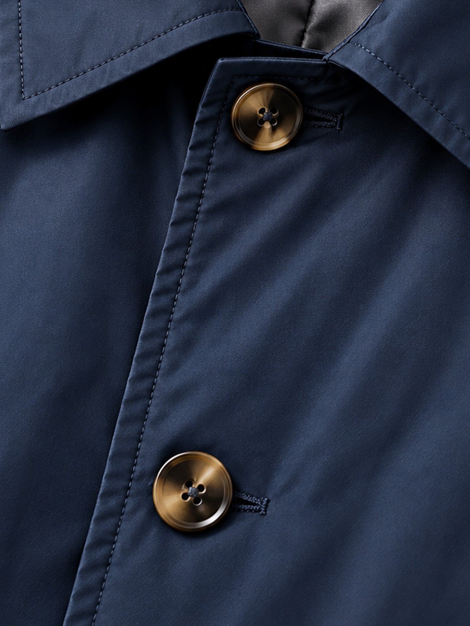 Trench imperméable mi-long pour homme