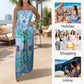 🔥New Arrival- 49% OFF💝Women's Exotic Spaghetti Strap Printed Top & Loose Pants 2-Piece Set