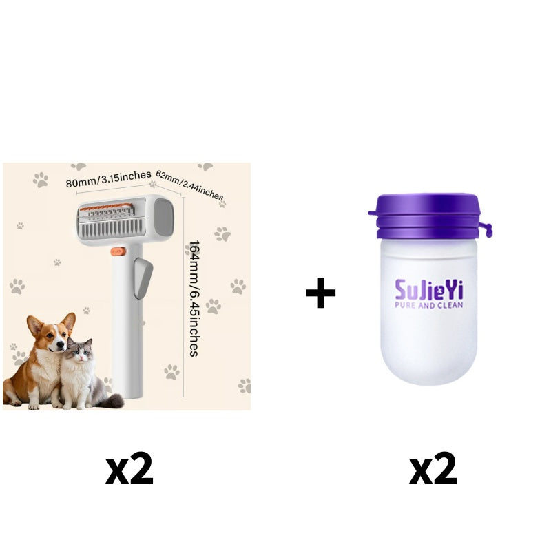 🔥2026 SALE - 2-IN-1 Pet Self-Detangling & Grooming Comb