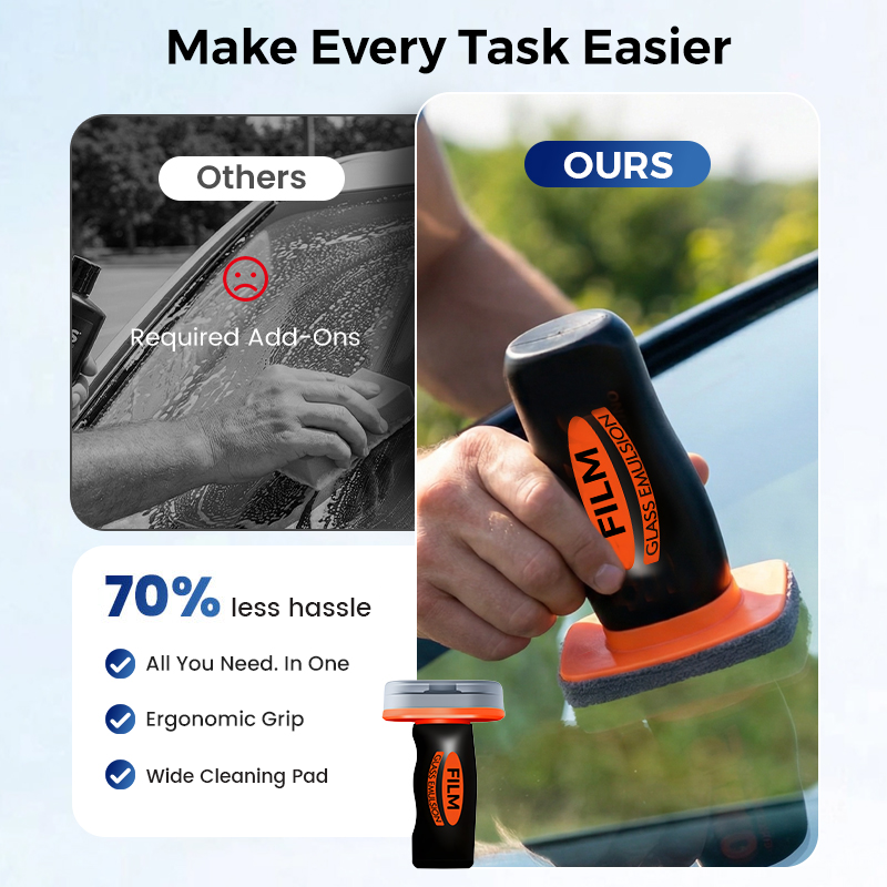 🔥HOT SALE!! NOW 60% OFF!!⚡2026 Handheld Oil Film Remover for Glass🚗