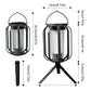 🔥Hot Sale 50% OFF🔥 Solar Lantern Outdoor Light with 4 Modes - USB Recharge Backup, Powerbank Function, Collapsible & Lightweight for Camping ⛺️