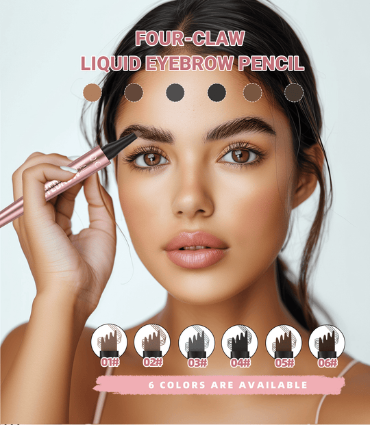 🔥2026 Hot Sale ⏰💞50K+ SOLD!💥✨3D Natural-Looking Eyebrow Pencil– 4-prong tip creates natural hair-like strokes. Waterproof, smudge-proof & lasts 24h