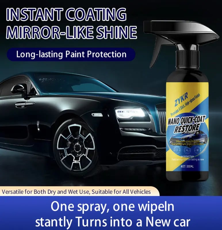 ⏳Limited-time off⏰All-Purpose Car Restorer Spray🚗