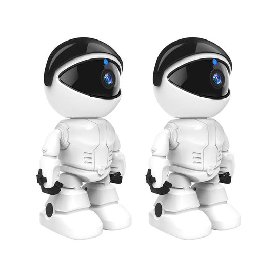 👍🤖3MP 5G&2.4G WiFi-kamera med rörelsedetektering och automatisk hemsäkerhet inomhus PTZ