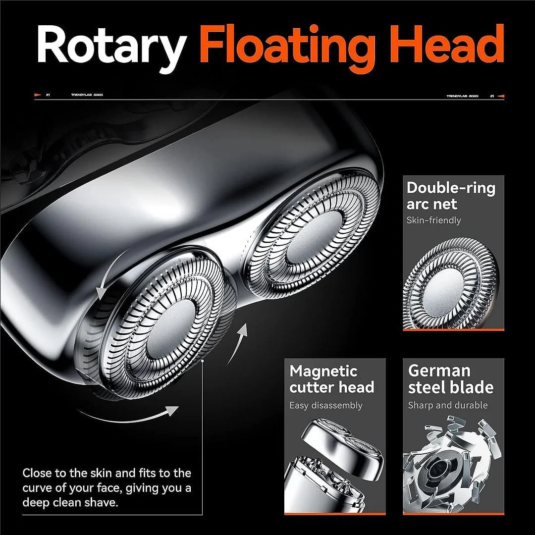 ✨VENDITA CALDA✨Nuovo rasoio tascabile aggiornato 2025 Mini rasoi USB per uomo Rasoio elettrico compatto impermeabile ricaricabile per casa, auto, viaggio