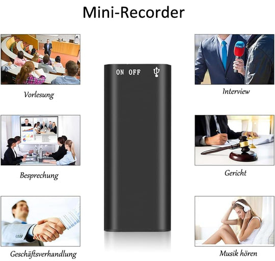 🎙️ 60% OFF NOW ! 🔥 Mini Voice Recorder – Smart Sound Capture, Compact & Easy to Use, Long Battery Life 🔋