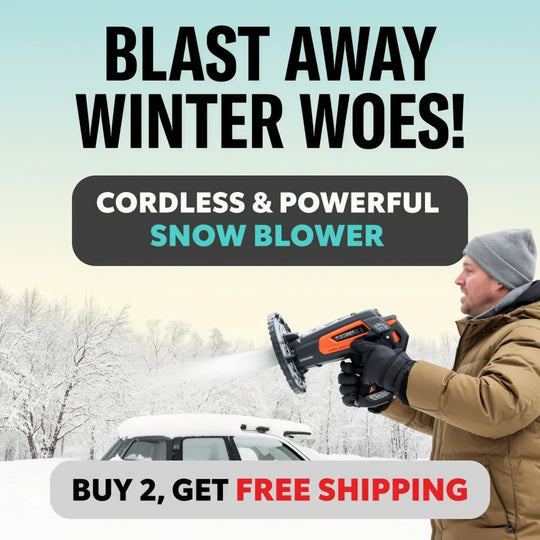 🌨️50% OFF NOW! ✨ Car Electric Snow Blower - Handheld Defroster with Dual-Speed Settings for Quick Windshield & Mirror Cleaning 🚗💨