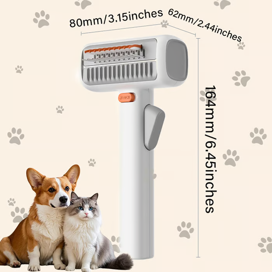 🔥2026 SALE - 2-IN-1 Pet Self-Detangling & Grooming Comb